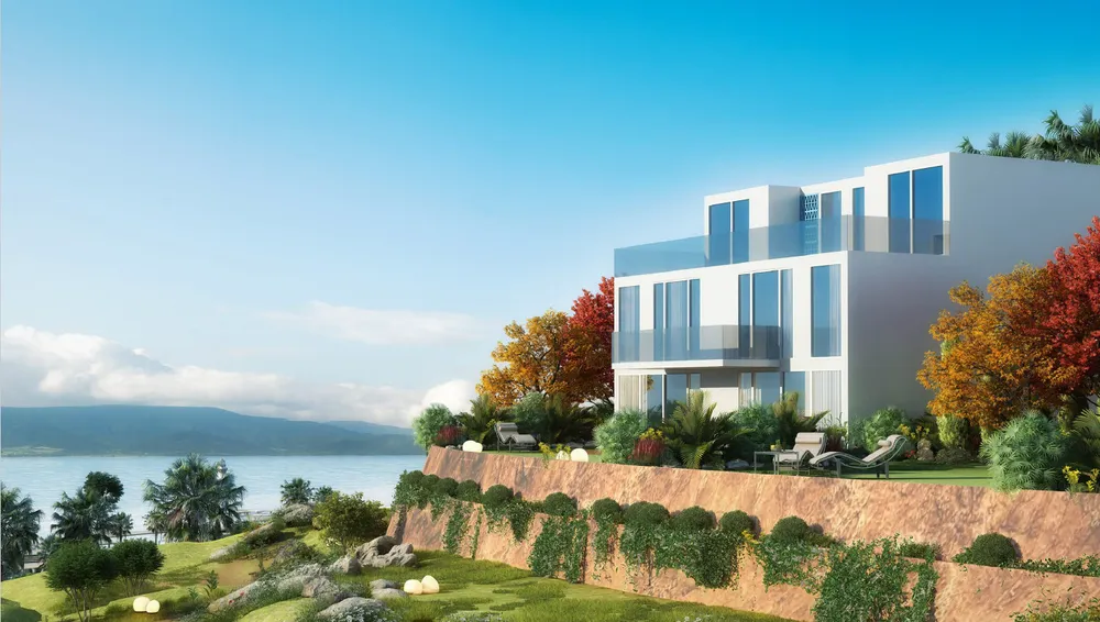 فيلا فاخرة بإطلالة بحرية مباشرة